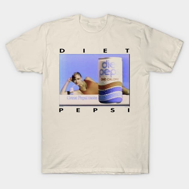 Diet Pepsi ////// 80s ad T-Shirt by DoctorBlue